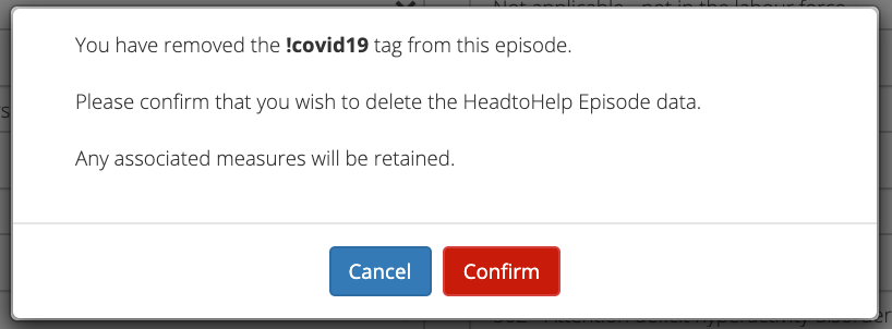 Client Episodes HeadtoHelp Delete Details