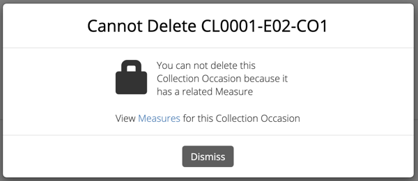 Client Collection Occasion Data Delete Successful